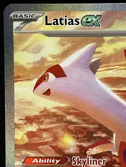 Latias ex NM SIR 239/191 Sv08: Surging Sparks Pokemon TCG Holo - Image 4