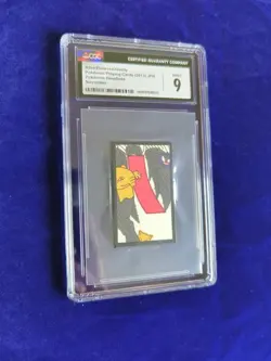 2013 Pokemon Hanafuda Kanto Abra/Drowzee/Gastly November CGC Mint 9 - Image 1