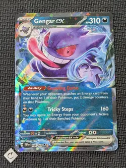 Gengar ex 104/162 - Temporal Forces Ultra Rare Pokemon TCG NM - Image 1