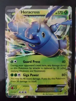 Heracross EX 4/111 M Heracross EX 5/111 Holo Pokemon TCG XY Furious Fists NM - Image 2