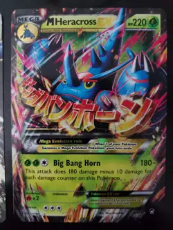 Heracross EX 4/111 M Heracross EX 5/111 Holo Pokemon TCG XY Furious Fists NM - Image 3