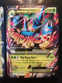 Heracross EX 4/111 M Heracross EX 5/111 Holo Pokemon TCG XY Furious Fists NM - Image 5