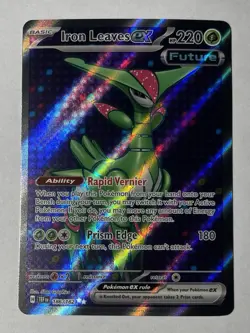 Iron Leaves ex 186/162 Ultra Rare Holo Temporal Forces S&V Pokemon NM-MT - Image 1