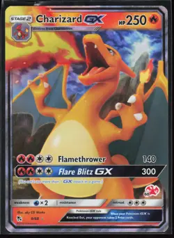 Charizard GX 9/68 Hidden Fates Pokemon TCG LP- See Description - Image 1