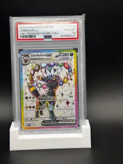 Pokemon Espeon Ex Promo 175 Umbreon Ex Promo 176 Sequential set PSA 10 Prismatic - Image 2