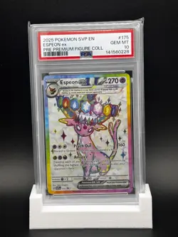 Pokemon Espeon Ex Promo 175 Umbreon Ex Promo 176 Sequential set PSA 10 Prismatic - Image 3