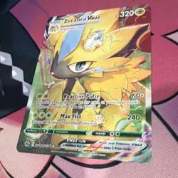 Pokemon Zeraora VMAX GG42/GG70 Crown Zenith Galarian Gallery Holo - Image 3