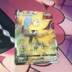 Pokemon Zeraora VMAX GG42/GG70 Crown Zenith Galarian Gallery Holo - Image 4