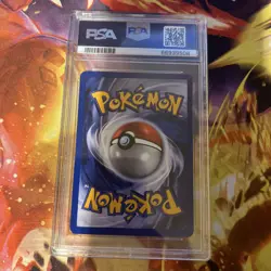 Pokemon Card: Gym Heroes 1st Edition Rare: Misty's Tentacool 32/132 PSA 9 Graded - Image 2