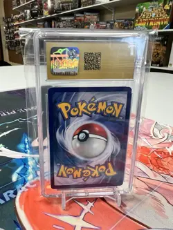 TEAM ROCKET'S MEOWTH POKEMON 2000 BLACK STAR PROMO POKEMON LEAGUE CGC 10 - Image 2