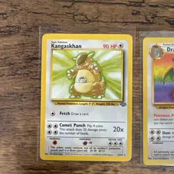 Pokemon TCG Vintage NON HOLO Rare Lot 10 Team Rocket Jungle Fossil Base ALL LP+ - Image 2