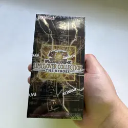 Yu-Gi-Oh! LIMIT OVER COLLECTION THE HEROES Sealed Booster Box - Image 1