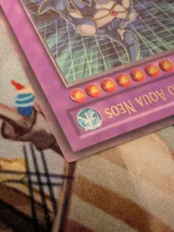 Yu-Gi-Oh Elemental Hero Aqua Neos Ultimate Rare POTD-EN031 1st Edition EX - Image 4