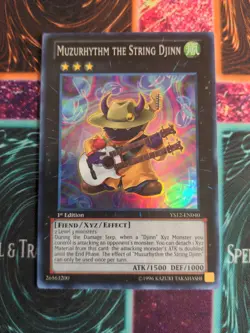 Yu-Gi-Oh! Muzurhythm the String Djinn YS12-EN040 1st Edition Super Rare NM a1/ - Image 1