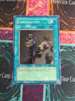 Yu-Gi-Oh! Confiscation SRL-038 Unlimited Super Rare HP - Image 1