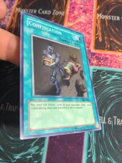 Yu-Gi-Oh! Confiscation SRL-038 Unlimited Super Rare HP - Image 2