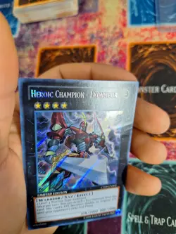 Yu-Gi-Oh! Heroic Champion - Excalibur CT09-EN002 Secret Rare Limited LP/MP - Image 3