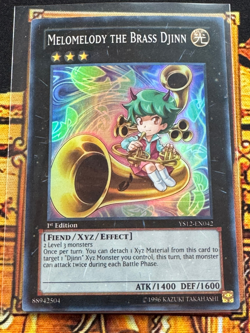 Super Rare Melomelody the Brass Djinn YS12-EN042 1st Edition | LP Very good - Image 1