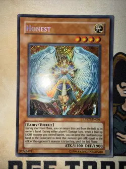 Honest Secret Rare - Unlimited - LODT-EN001 - Original Print - Yugioh LP - Image 3