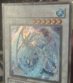 Yugioh: Brionac, Dragon Of The Ice Barrier HA01-EN022 Secret Rare Limited Ed HP - Image 3