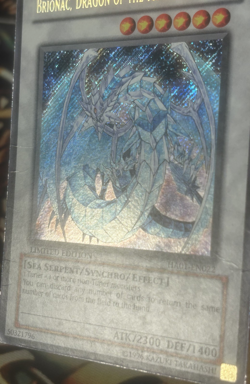 Yugioh: Brionac, Dragon Of The Ice Barrier HA01-EN022 Secret Rare Limited Ed HP - Image 5