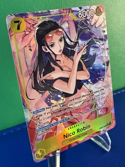 One Piece CCG Nico Robin (055) (Alternate Art) SR - EB03-055 - Near Mint - Image 2