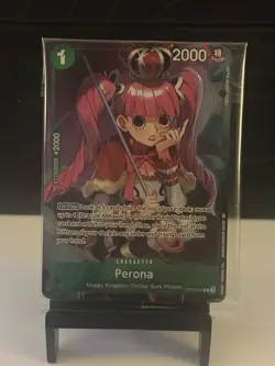 Perona (Illustration Box Vol.4) OP09-034 One Piece Foil - SEALED Promo Card NM - Image 1