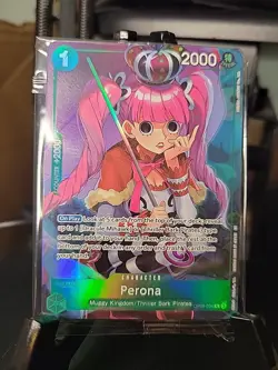 One Piece TCG Perona OP09-034 Illustration Box Vol. 4 Promo [SEALED] English - Image 1