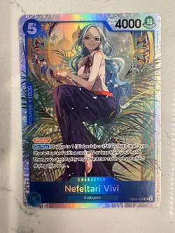 Nefeltari Vivi EB03-024 Extra Booster One Piece Heroines Edition Foil NM English - Image 1
