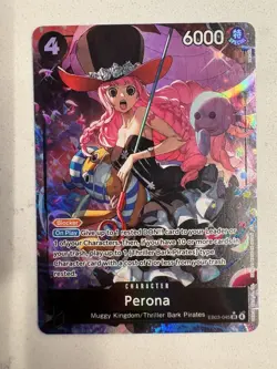 Perona (Alt Art) EB03-045 SR ONE PIECE Heroines Edition NM - Image 1