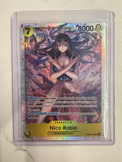 Nico Robin (055) EB03-055 Extra Booster: One Piece Heroines Edition TCG SR Foil - Image 3