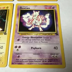 Pokemon First Movie Promo Card Lot Dragonite Mewtwo Pikachu Nintendo - 1999 - Image 4