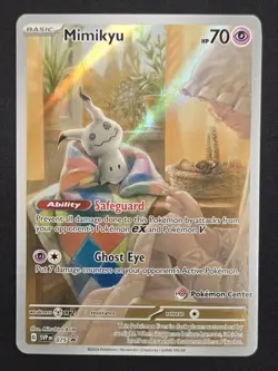 Mimikyu - 075 (Pokemon Center Exclusive) 075 Sv: Scarlet & Violet Promo Cards NM - Image 1