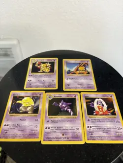 Shadowless Pokemon Card Lot Base Set - Image 1