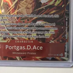 One Piece Bandai Portgas.D.Ace ST15-005 Sabo OP05-017 Super Rare Lot 2 Cards - Image 2