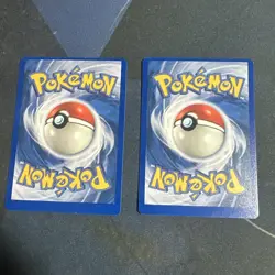 Larvitar And Surskit Pop Series 1 MISCUTS LP Pokemon Cards - Image 4