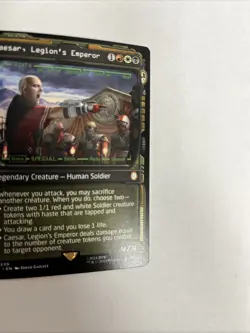 Caesar Legion’s Emperor Showcase Card #0339 MTG LP - Image 2