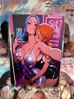 Matte Beautiful Waifu Handmade Card Goddess Story CCG Anime Double Sided - Image 1