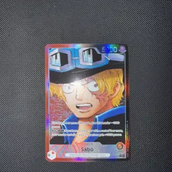 Sabo OP13-004 Alt Art Leader Carrying On His Will One Piece Card TCG English - Image 1