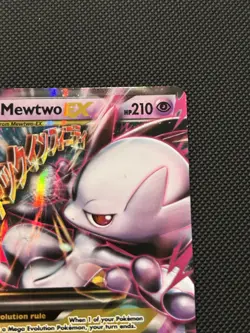 M Mewtwo EX 64/162 - Pokemon XY BREAKthrough Ultra Rare HP - Image 3