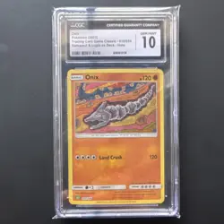 Pokemon Onix Holo 010/034 Trading Card Game Classic 120HP 120 Attack CGC 10 2023 - Image 1