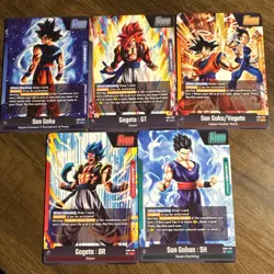 Dragon Ball Fusion World Dual evolution Leader Card Lot - Image 2