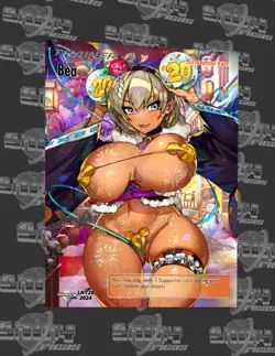 Bea-shinyoricas-Goddess story-custom Waifu Card-Firework finish LNY2024 - Image 1