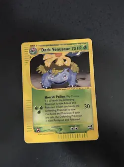 Pokemon Dark Venusaur 007/009 Best of Promo Stage 2 Regular 70 HP TCG Card - Image 1
