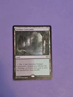 Magic The Gathering: Verdant Catacombs. Regular. NM - Image 1