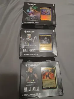 MTG Final Fantasy Commander Decks (Set Of 3) - Image 1