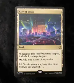 City of Brass Commander: Teenage Mutant Ninja Turtles TMNT NM-Mint Magic MTG 62 - Image 1