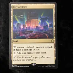 City of Brass Commander: Teenage Mutant Ninja Turtles TMNT NM-Mint Magic MTG 62 - Image 2