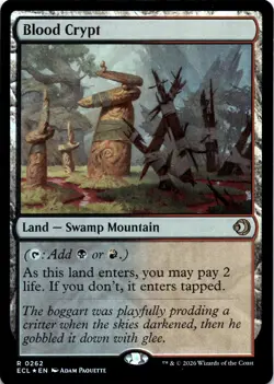 Blood Crypt FOIL Lorwyn Eclipsed Magic MTG NM - Image 1