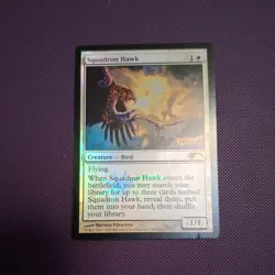 MTG - Squadron Hawk - FNM Promo *FOIL* - Magic the Gathering - Image 1